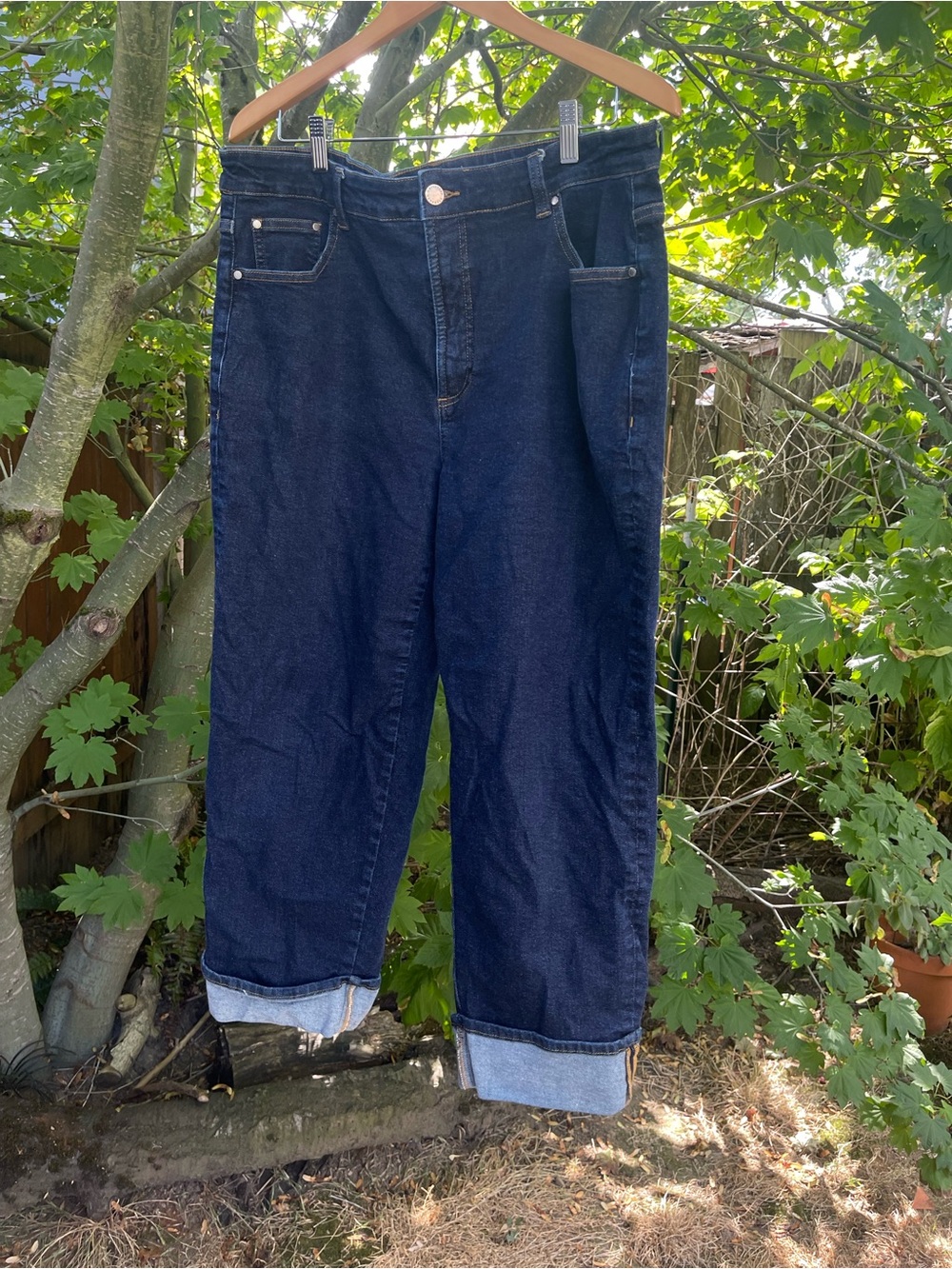 Universal Standard Relaxed Dark Blue Jeans